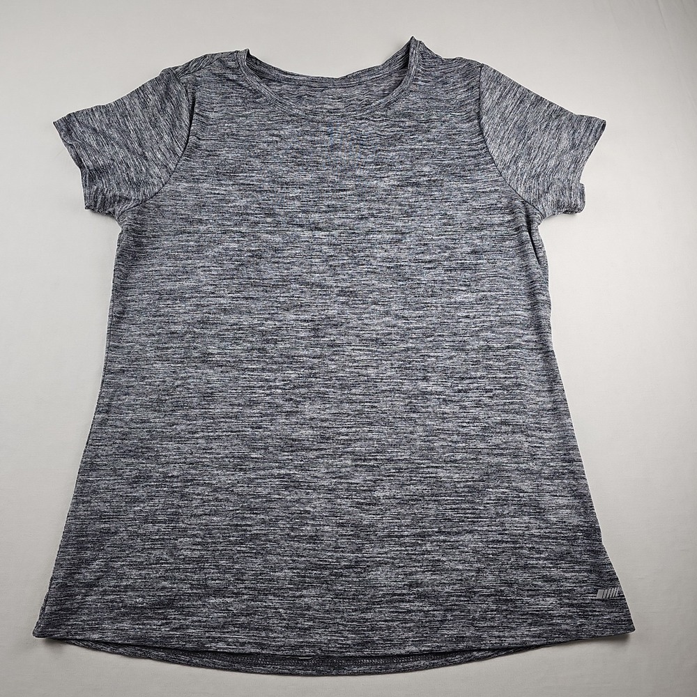 Women's Amazon Essentials T-Shirt Sz L Gray Short Sleeve Crew Neck Athletic